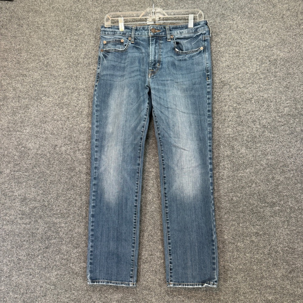 American Eagle Jeans Mens 30x28 Blue 360 Extreme Flex Straight Leg Denim Pants